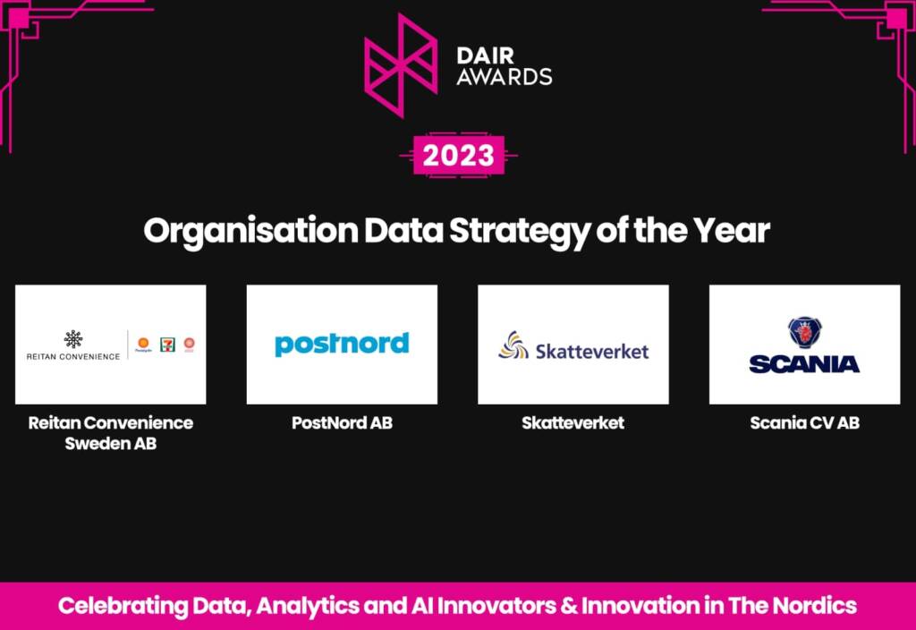 Organisation data strategy nominees 2023